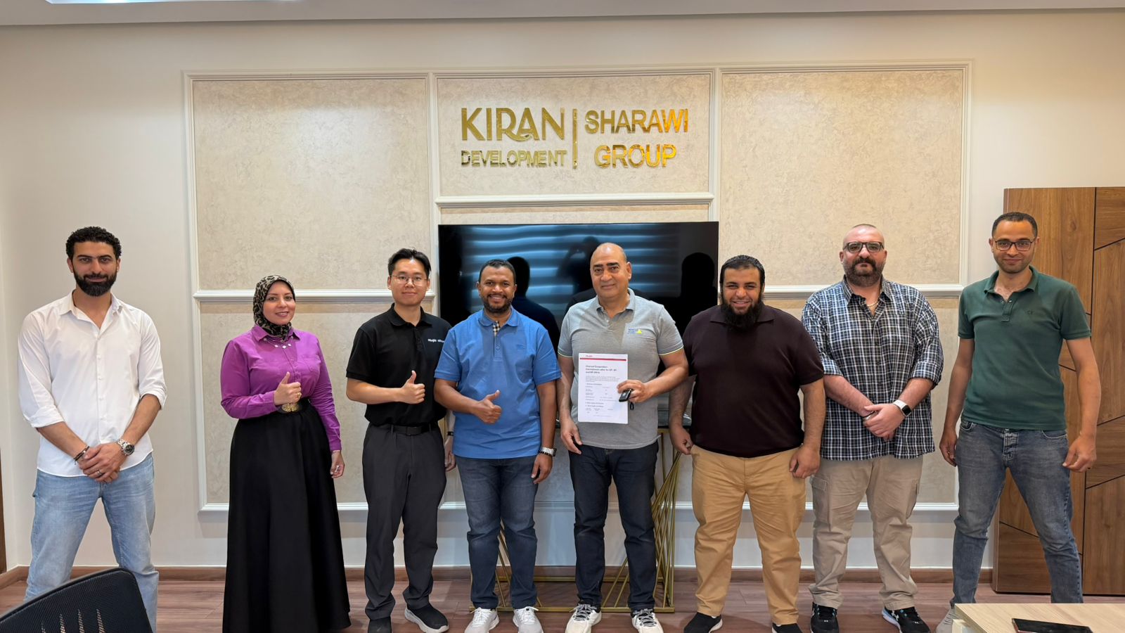 Strategic partnership announcement between Kiran and Ruijie Reyee for smart home solutions